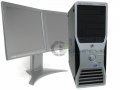 Dell Precision T3400 Workstation C2D 3.0Ghz/4GB/80GB/FX 1500/Vis