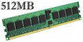 512MB Samsung PC2-3200 400MHZ DDR2 ECC M393T6553BZ0-CCC