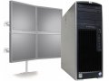 HP XW6600 Workstation Quad Core 2.66GHz/6GB 4 Monitor Computer
