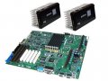 Dell PowerEdge 4200 Motherboard Pair Intel Pentium II SL2S5 CPU
