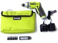 Ryobi Tek4 4-Volt Lithium-Ion Rechargeable Cordless Screwdriver