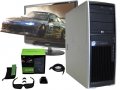HP XW4400 3D Vision Gaming Computer System 120hz Monitor FX 3700