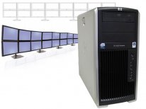 HP XW8600 16 Monitor Computer ...