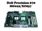 Dell MG022, XC837 DELL Precision 670 Motherboard Dual Intel Xeon