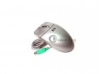 HP Optical Scroll Mouse PS2 Arctic Silver Color 5187-1556 N3+