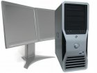 Dell Precision 690 Workstation 5150 2.66GHz/4GB/80GB/FX1500/Win7