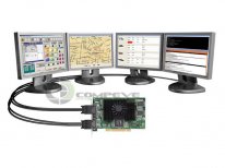 Matrox G45X4QUAD-B QUAD Video Card ...