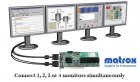 Matrox G200 MMS Video Card G2+/QUADP-PL 4 Monitor support