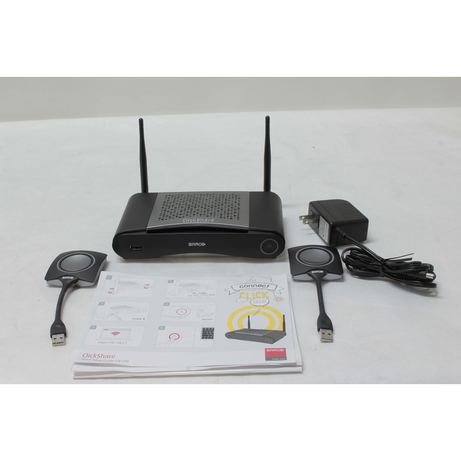 Barco CSE-200 Wireless Presentation System, PN:R9861520NA