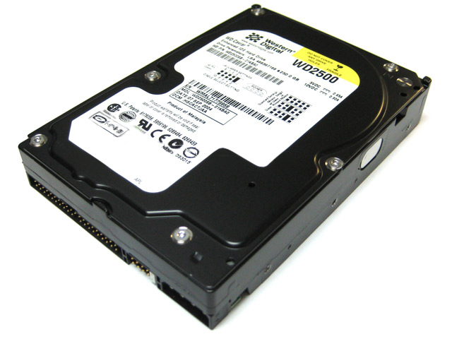 WD WD2500SB-01KBA0 IDE WD2500 7200 RPM 8MB 250GB Hard Disk Drive