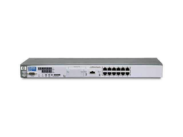 HP ProCurve 2512 (J4812A) 12 port Switch + J4116-60001 Gigabit