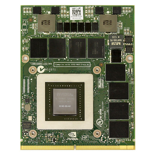 Nvidia Quadro K4000M 4GB GDDR5 MXM Video Card HP 689281-001