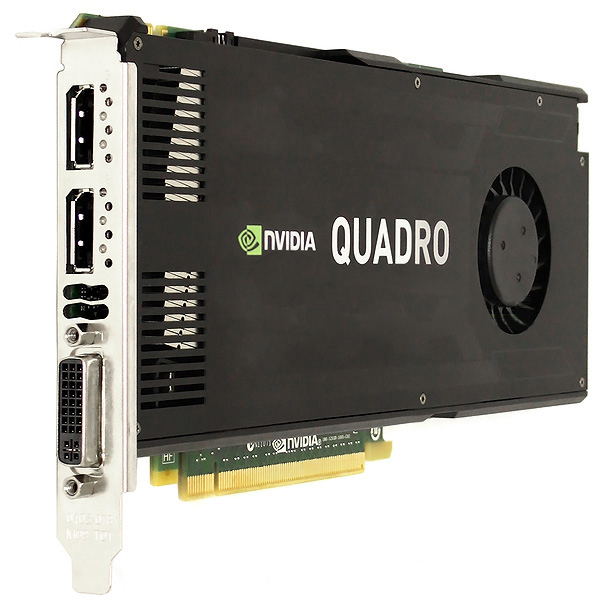 Nvidia Quadro K4000 3GB PCIe 2.0 x16 Graphics Card GPU