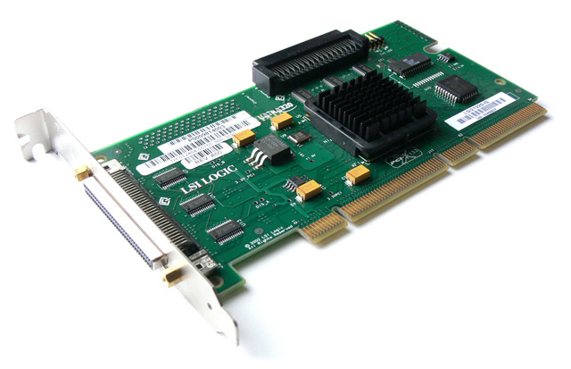 LSI 21320-IS Ultra 320 PCI-X 2 CH SCSI Controller Dell 3x344