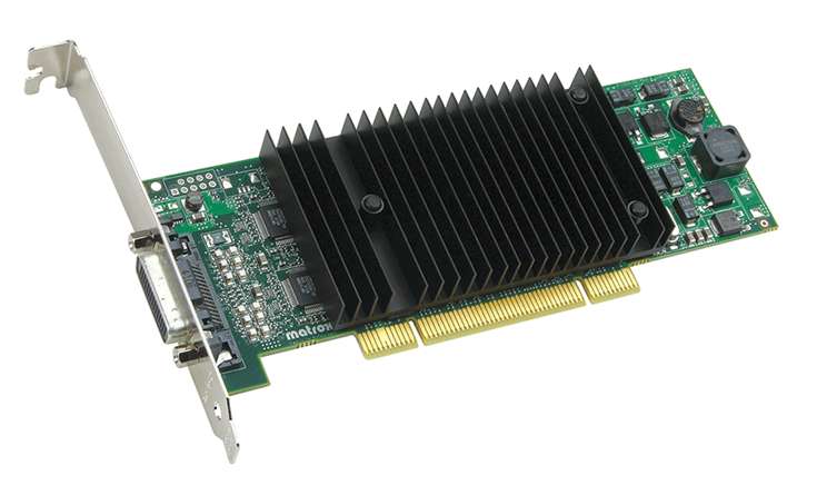 Matrox P69-MDDP256LAUF PCI 256MB up to 4 Monitor LP Video Card