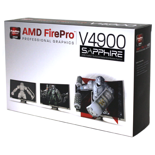 Sapphire AMD FirePro V4900 1GB GDDR5 PCIe Video Card 100-505844