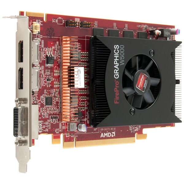 AMD FirePro W5000 2GB PCIe DisplayPort DVI Graphics Dell PP57V