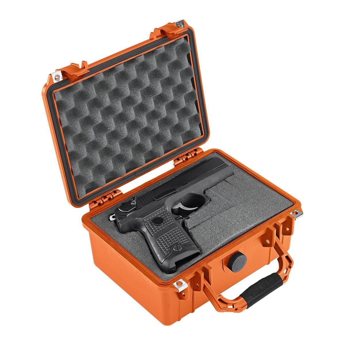Orange Apache 2800 Weatherproof Protective Case, Medium, Watertight, dust-tight, impact resistant protective case