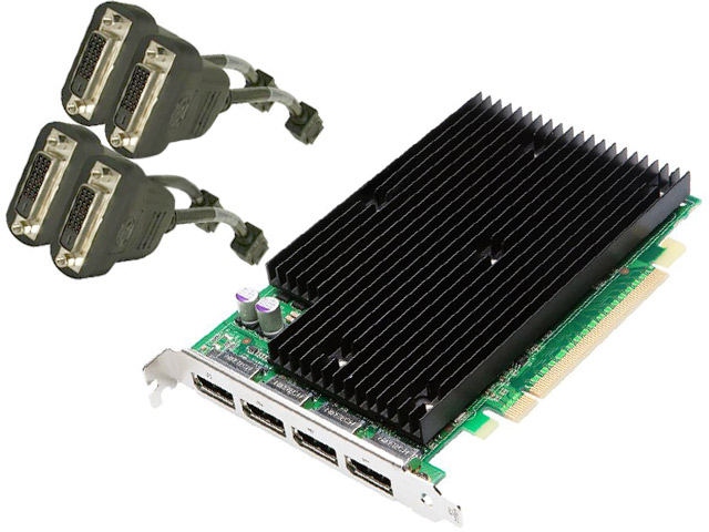 HP 490565-001 nVidia Quadro NVS 450 PCIE Video Card NVS450 512MB