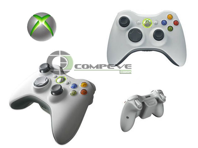 Wireless Controller Microsoft Xbox 360 Cordless Joystick White