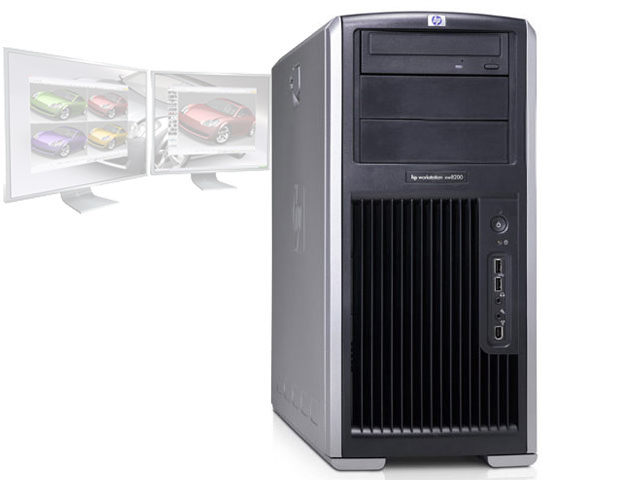 HP XW8200 Workstation Dual 3.4GHz 4GB RAM 160GB Quadro FX1400 PC
