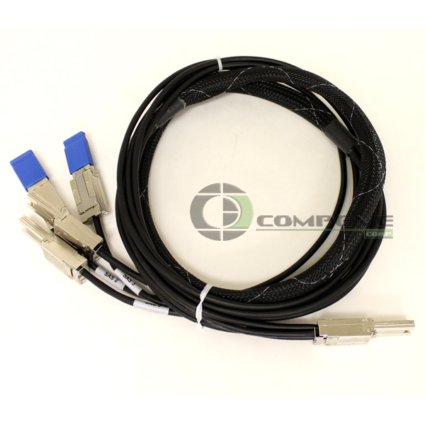 HP 2m External Mini SAS To 4x1 Mini SAS Cable AN975A Compeve Compenet 