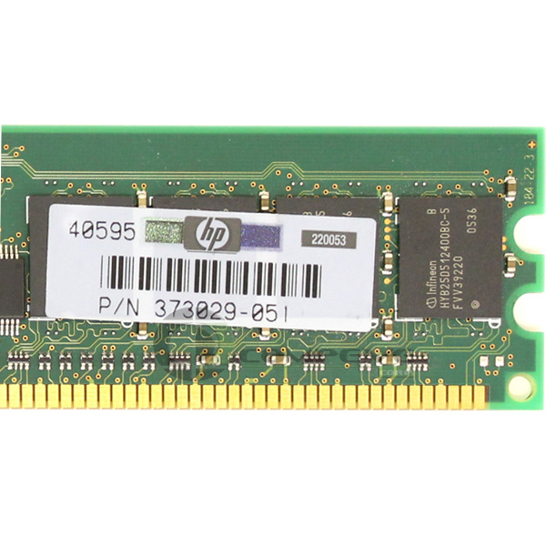 HP 2x 1GB DDR PC3200 CL3 ECC R 184-pin DIMM Memory 373029-951 XW9300 DL145 G2