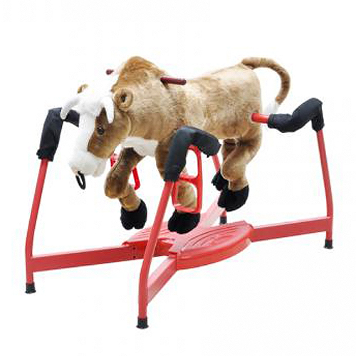 Radio Road Toys Spring Bull with Sound & Motion ROC-SP-BULL Kids Animal ...