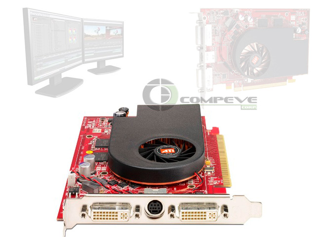 ATI Radeon X1600XT 256MB PCI E Video Card X1600 XT HP Dual 