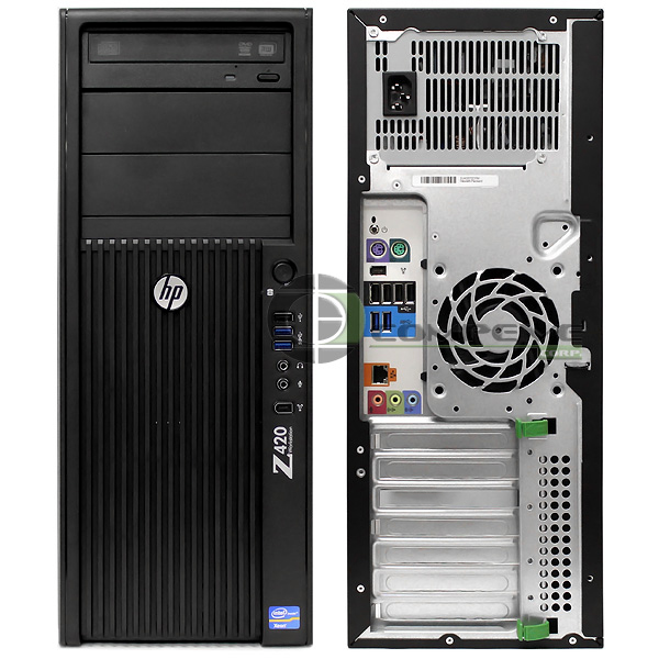 HP Z420 Workstation C1H75UP E5-1620 16GB RAM 128GB SSD No OS