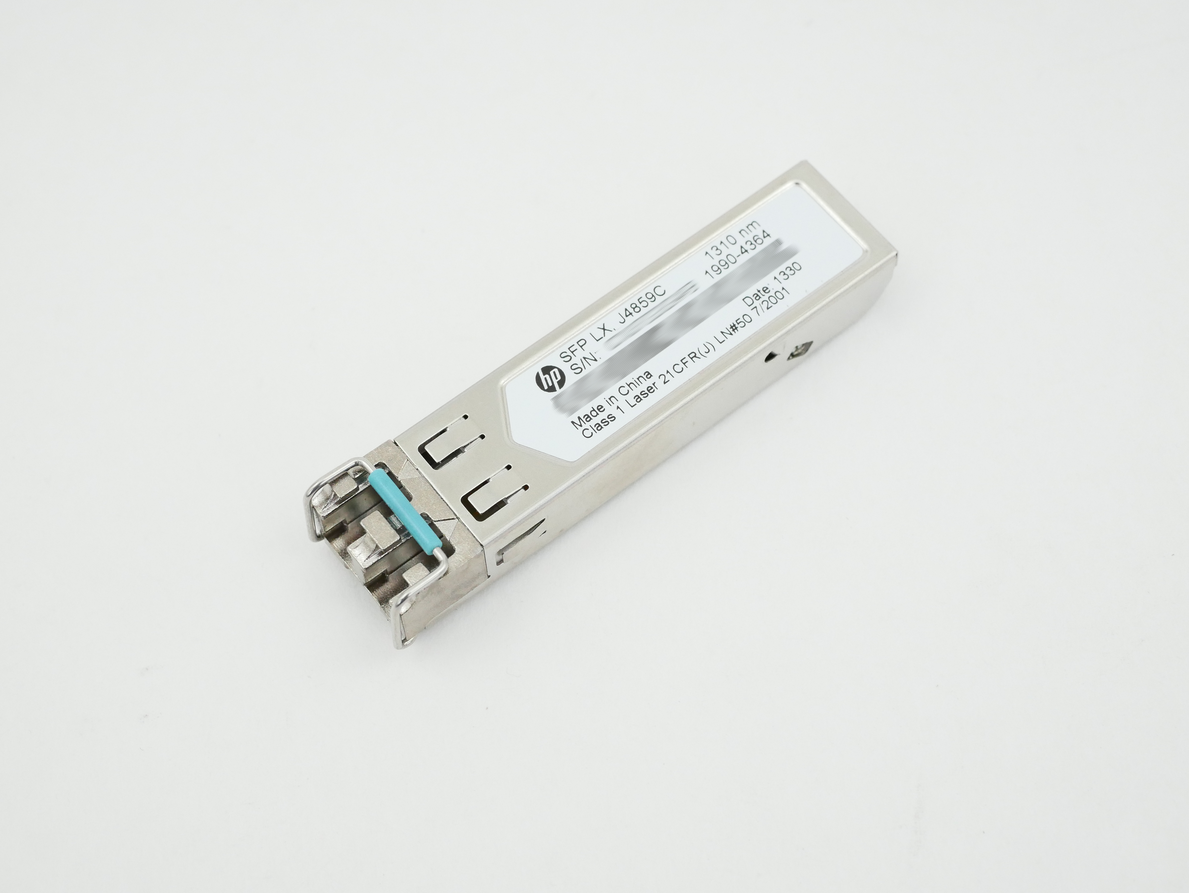 HP X121 1G SFP LC LX Transceiver 1310nm 10km J4859C