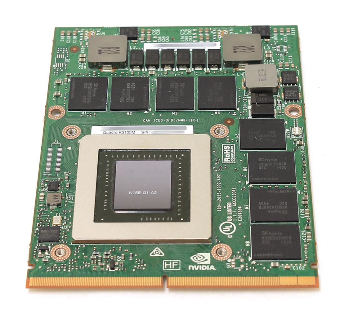 HP nVIDIA Quadro K3100M 4GB N15E-Q1-A2 
