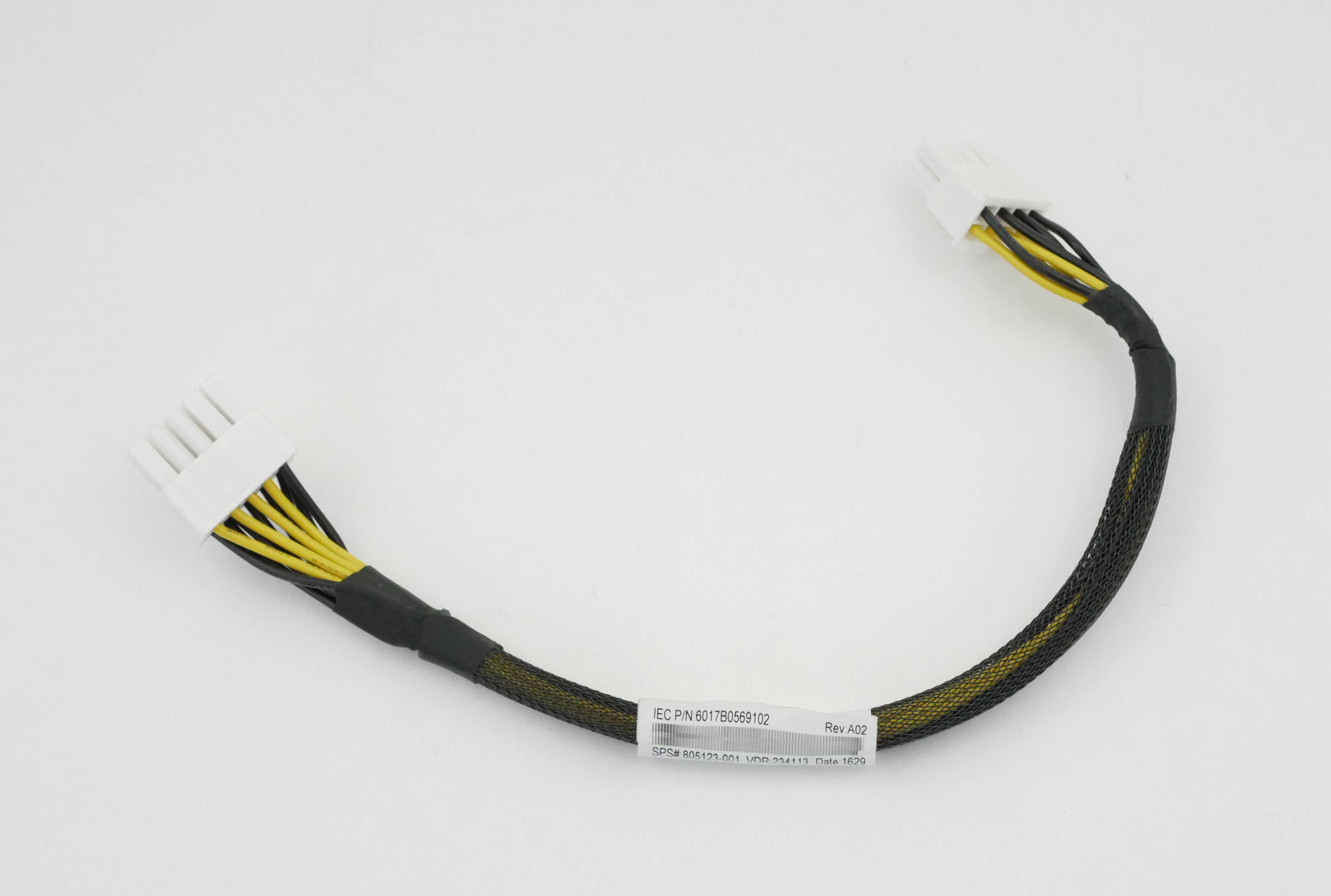 HP GPU Power Cable For ProLiant DL380 G9 10" 10pin to 8pin 803403-001 805123-001 - Click Image to Close