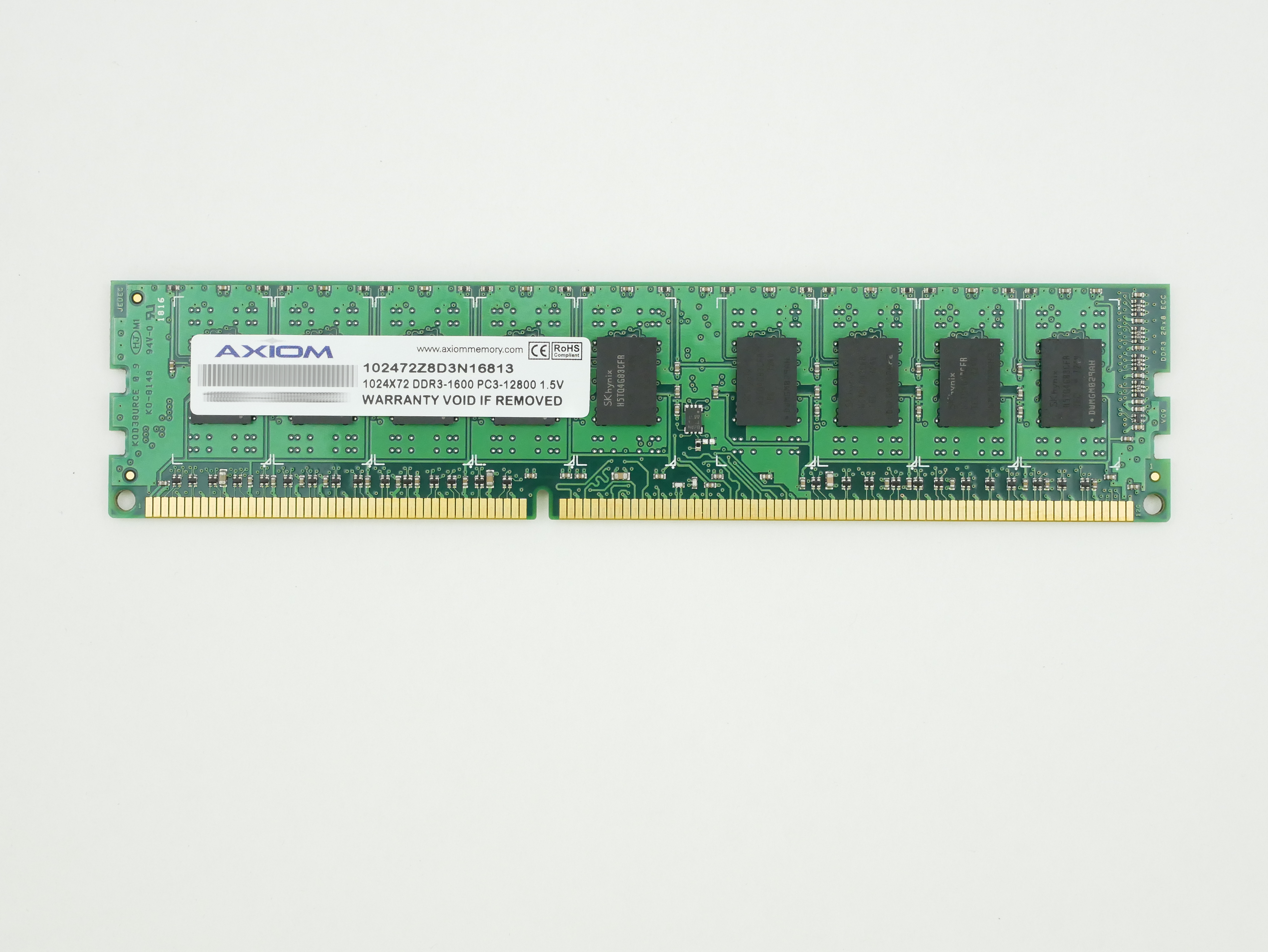 Axiom 8GB DDR3-1600 PC3-12800 1.5V 102472Z8D3N16813