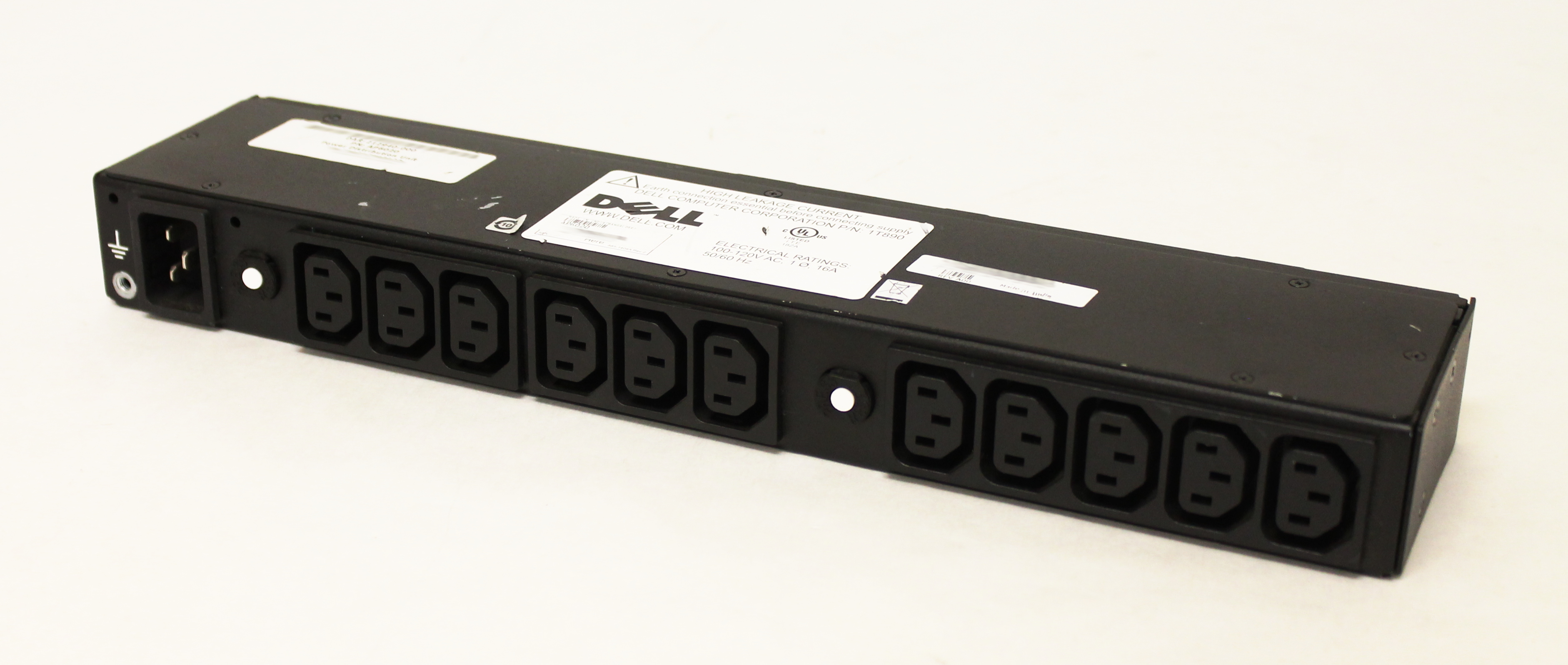 Dell AP6020 PDU Rapid Power Distribution Unit 11-Port 100-120V 16A 50/60Hz 1T890
