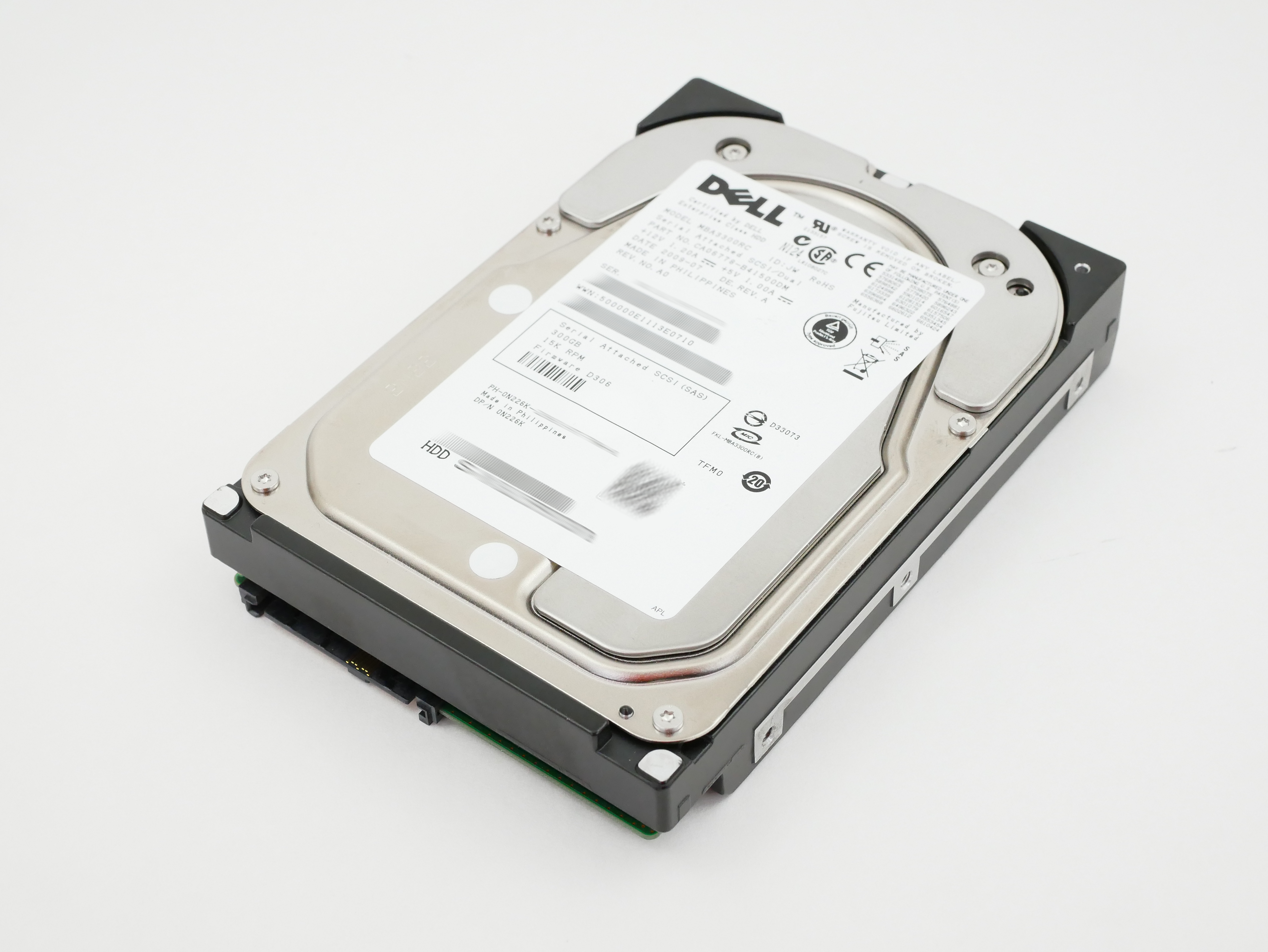 DELL 300GB HDD 15000 RPM SCSI 3.5" MBA3300RC N226K