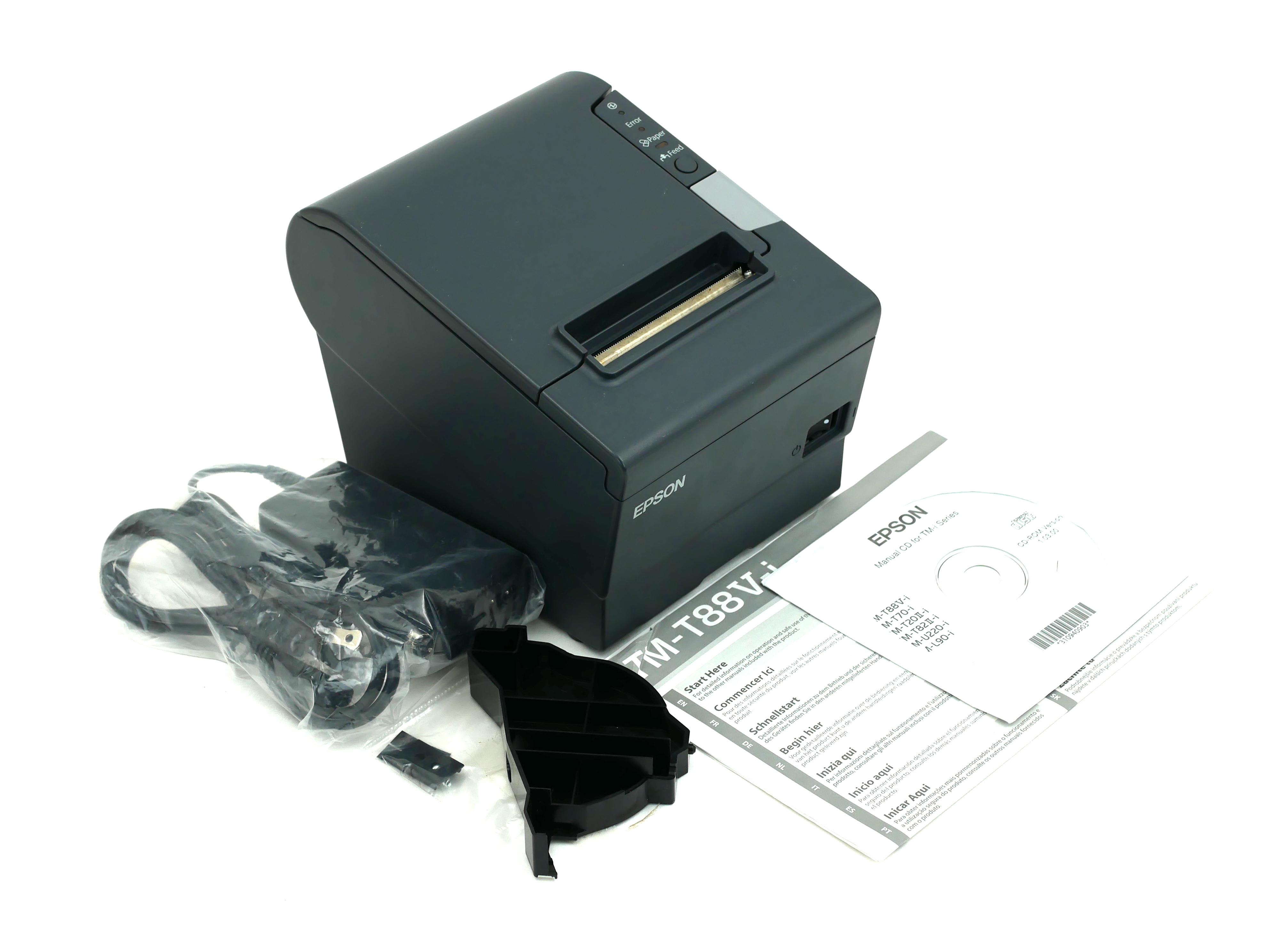 Epson TM T88V Receipt Printer Monochrome Thermal Line RJ45 M244A C31CA85324