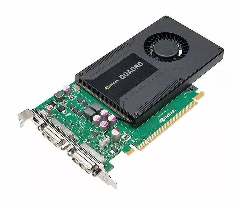 Fujitsu nVIDIA Quadro K2000D 2GB PCI-E 2x DVI mini-DP S26361-D3000-V201 GS3 - Click Image to Close