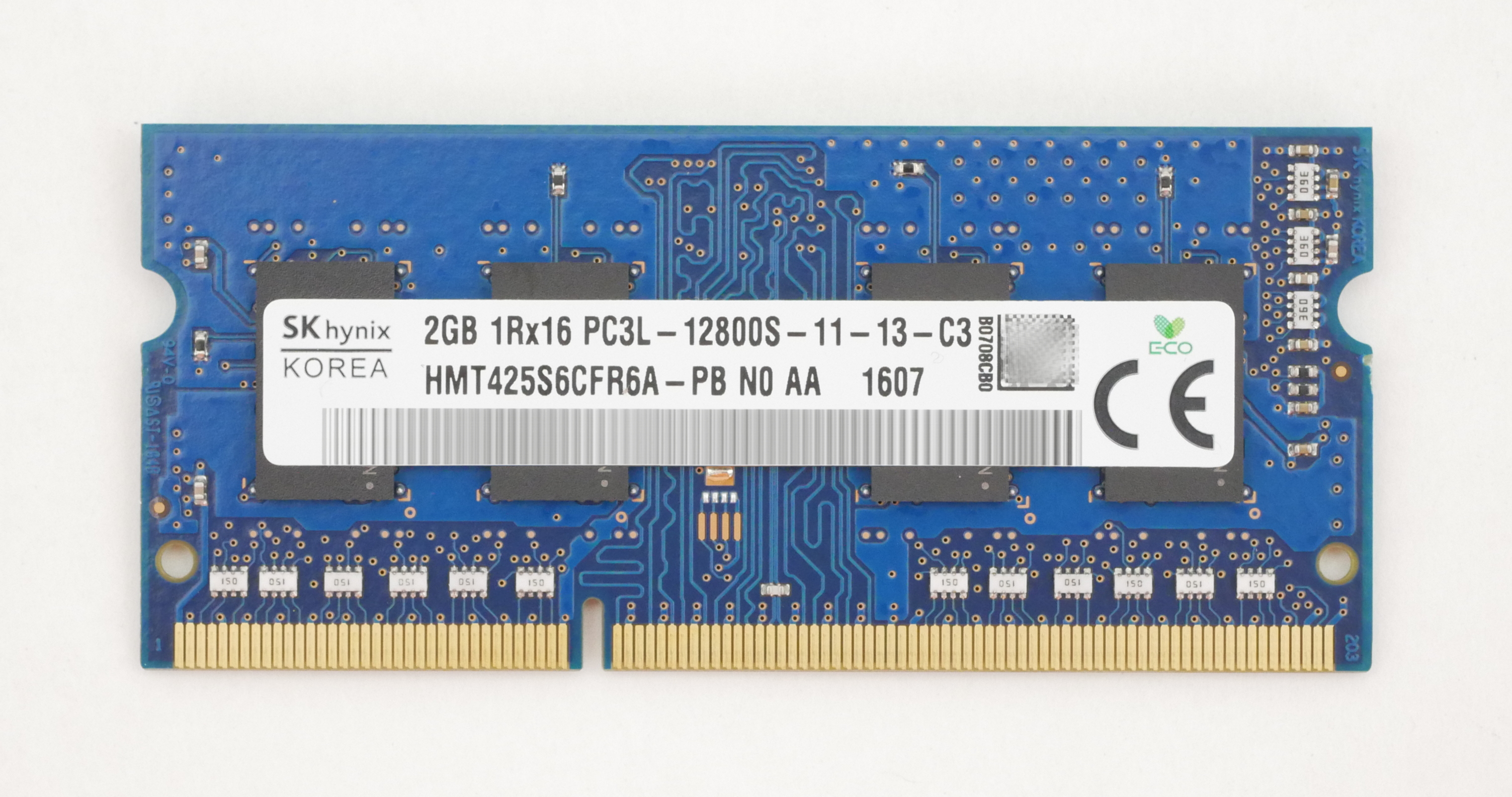 (2x2GB ) Hynix 4GB HMT425S6CFR6A-PB PC3L-12800S SODIMM Non-ECC 1.35V - Click Image to Close