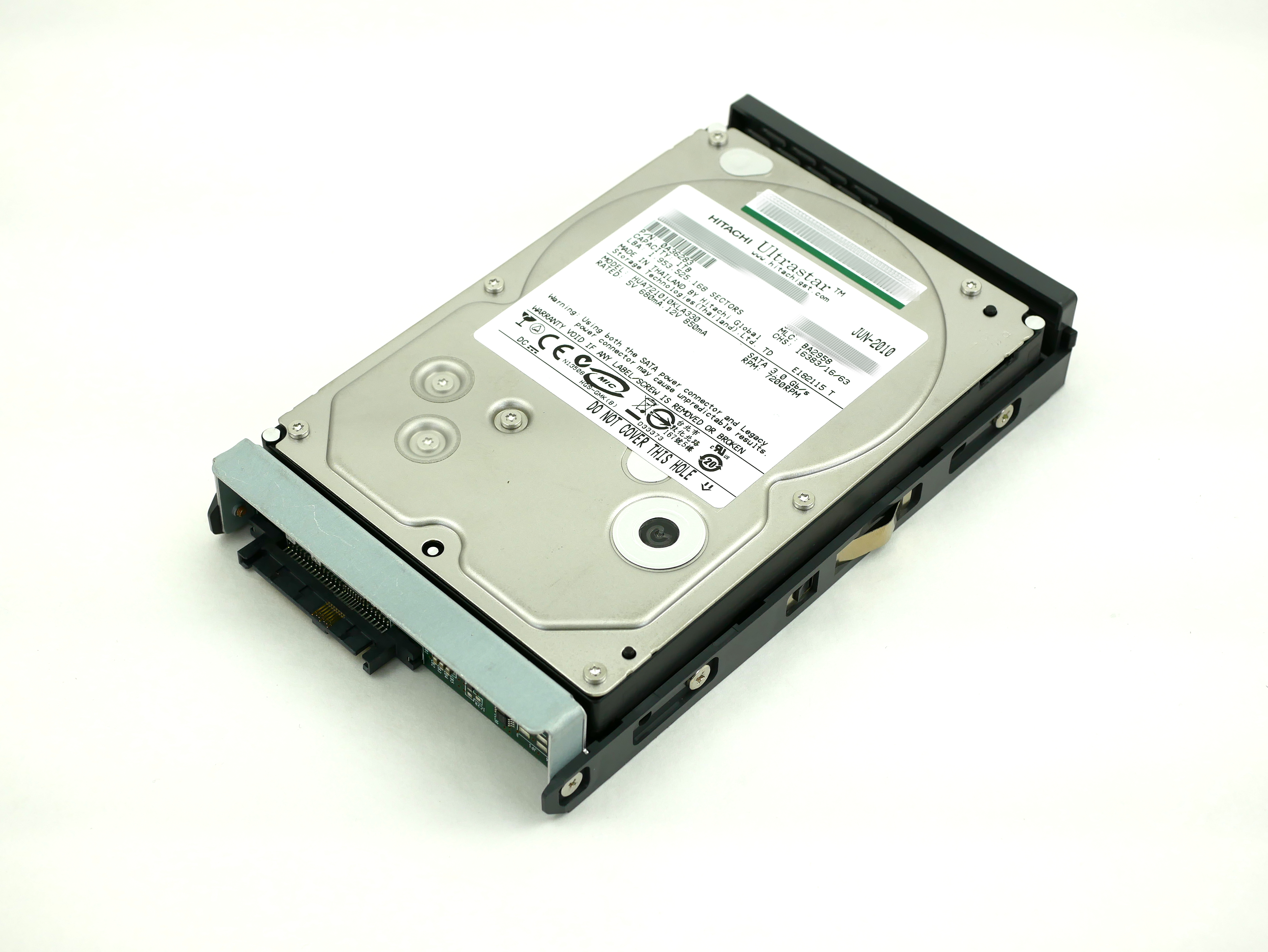 Hitachi GST Ultrastar 1TB HDD 7200 RPM SATA 3.5" HUA721010KLA330 0A36283