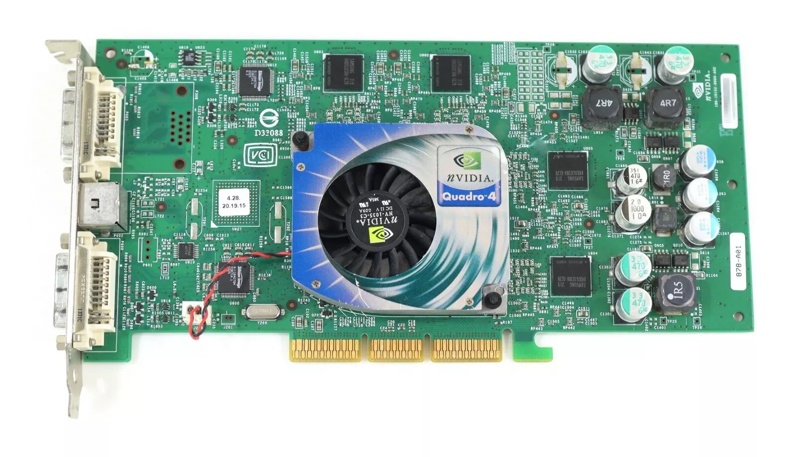 Lenovo IBM nVIDIA Quadro4 980XGL 980 XGL 600-50152-0021-004 59P4991401