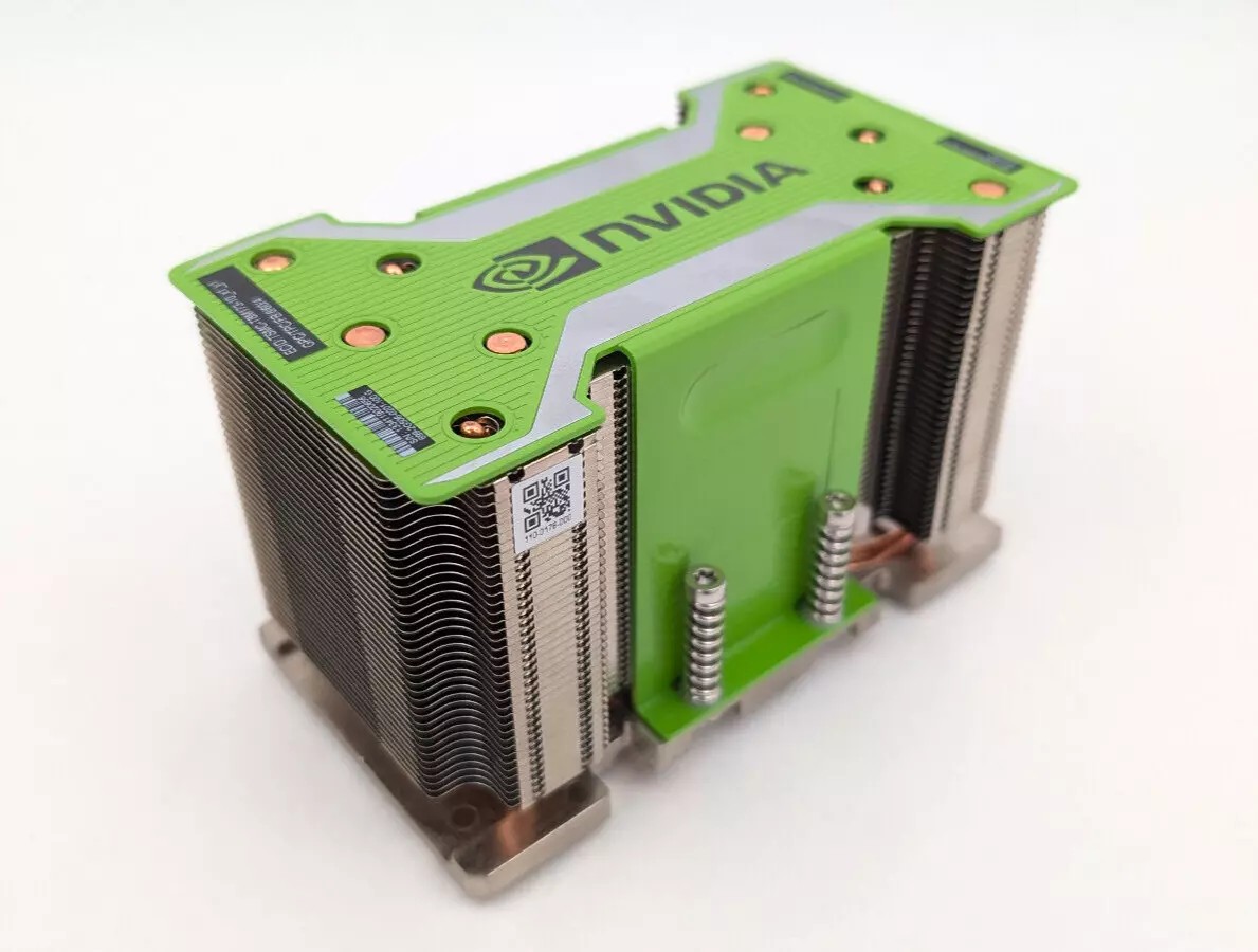 Nvidia Tesla A100 SXM4 Passive GPU Heatsink 699-2G506-0201-100 GA100-INTFX-4A-A1