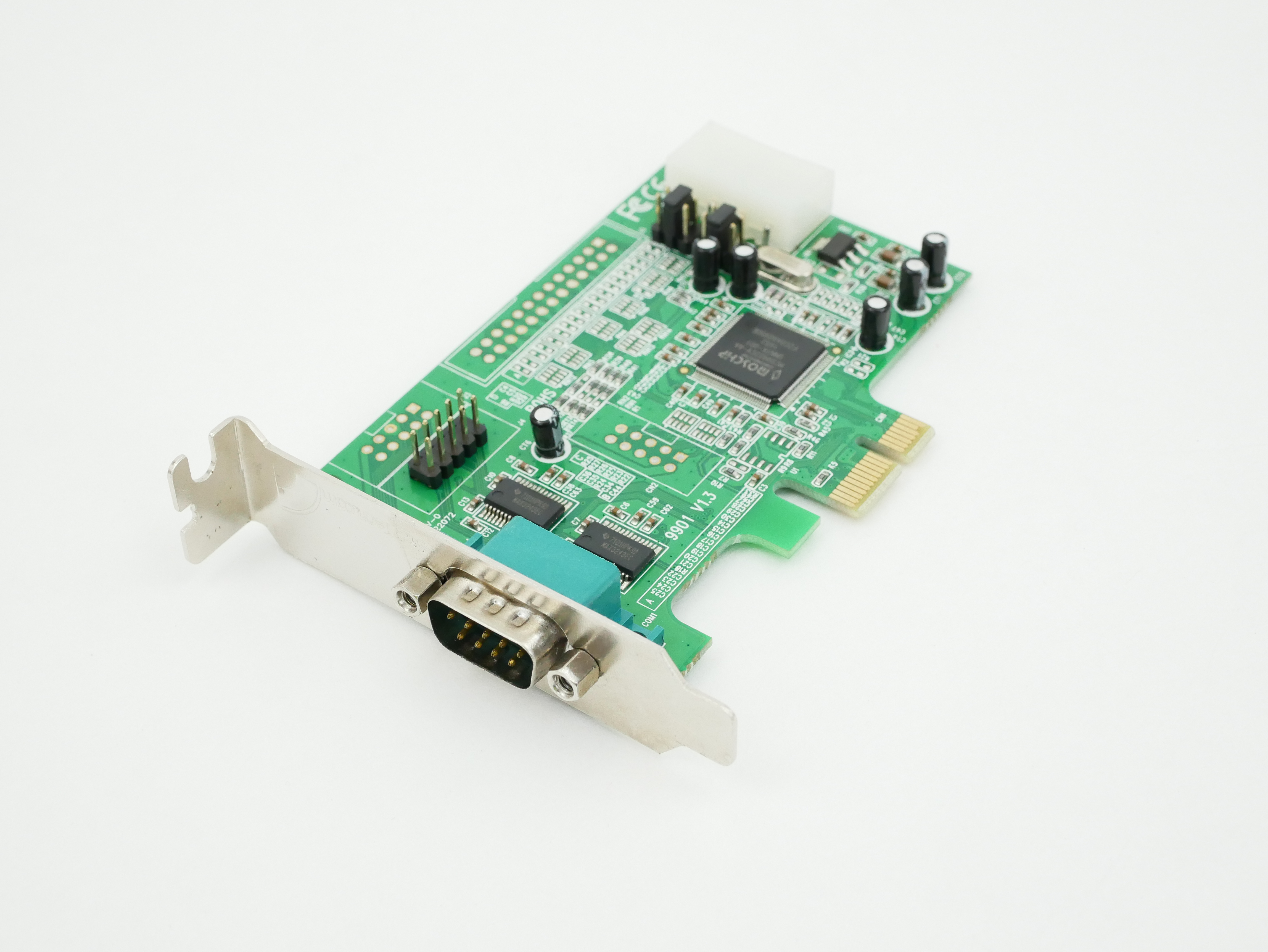 StarTech 2 Port Native PCIe RS232 Serial Adapter Card with 16550 UART PEX2S553