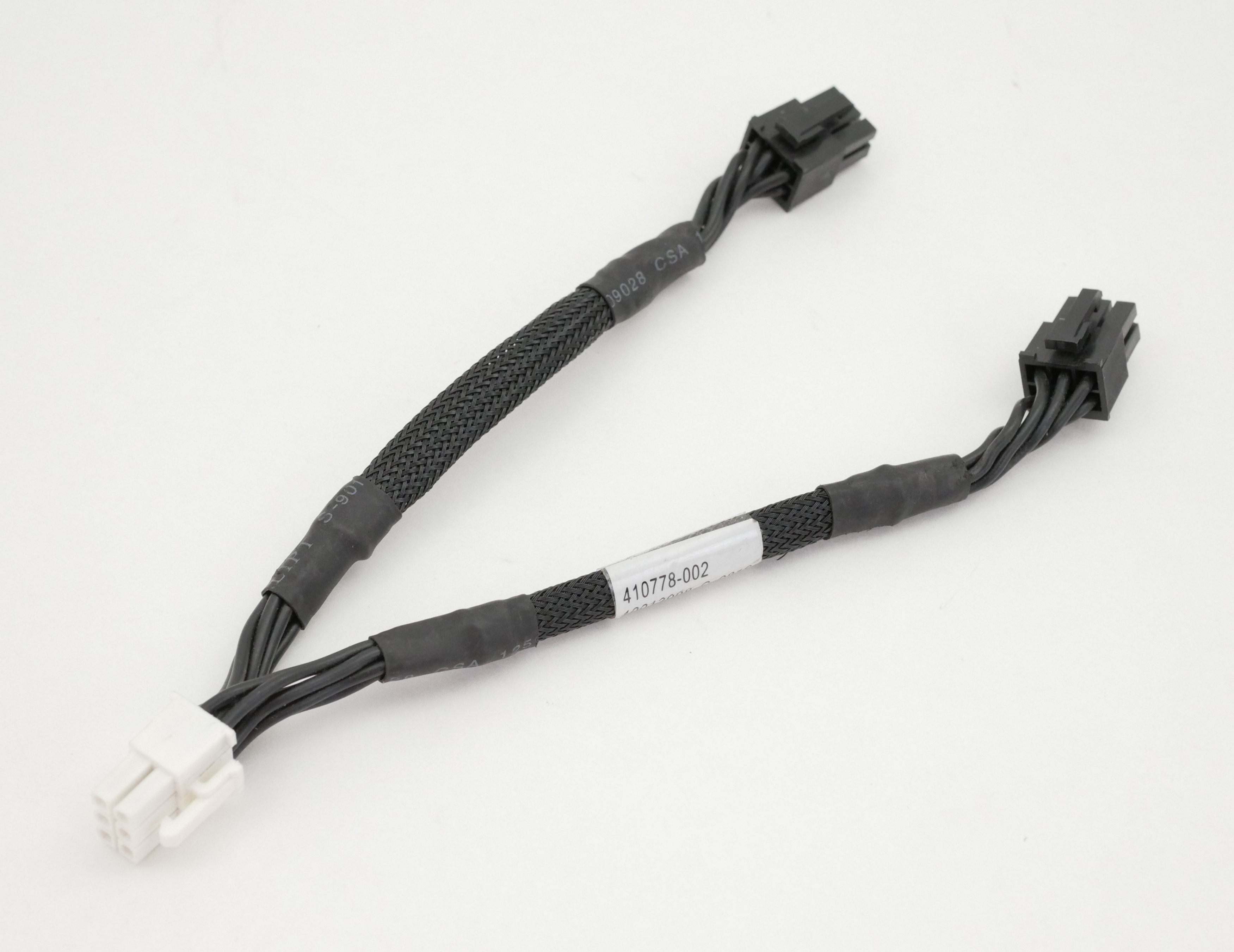 HP PCI Power Cable Y 6" 6pin to dual 6pin 410778-002 - Click Image to Close