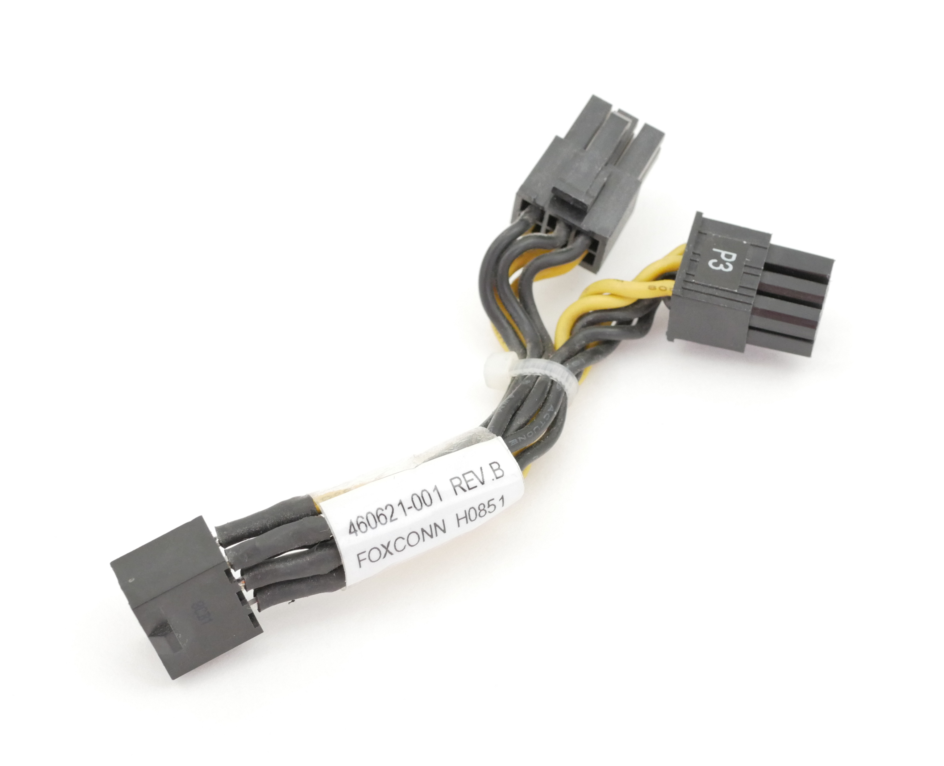 HP Foxconn GPU Power Cable for 4" 6pin to Dual 6pin 460621-001 - Click Image to Close