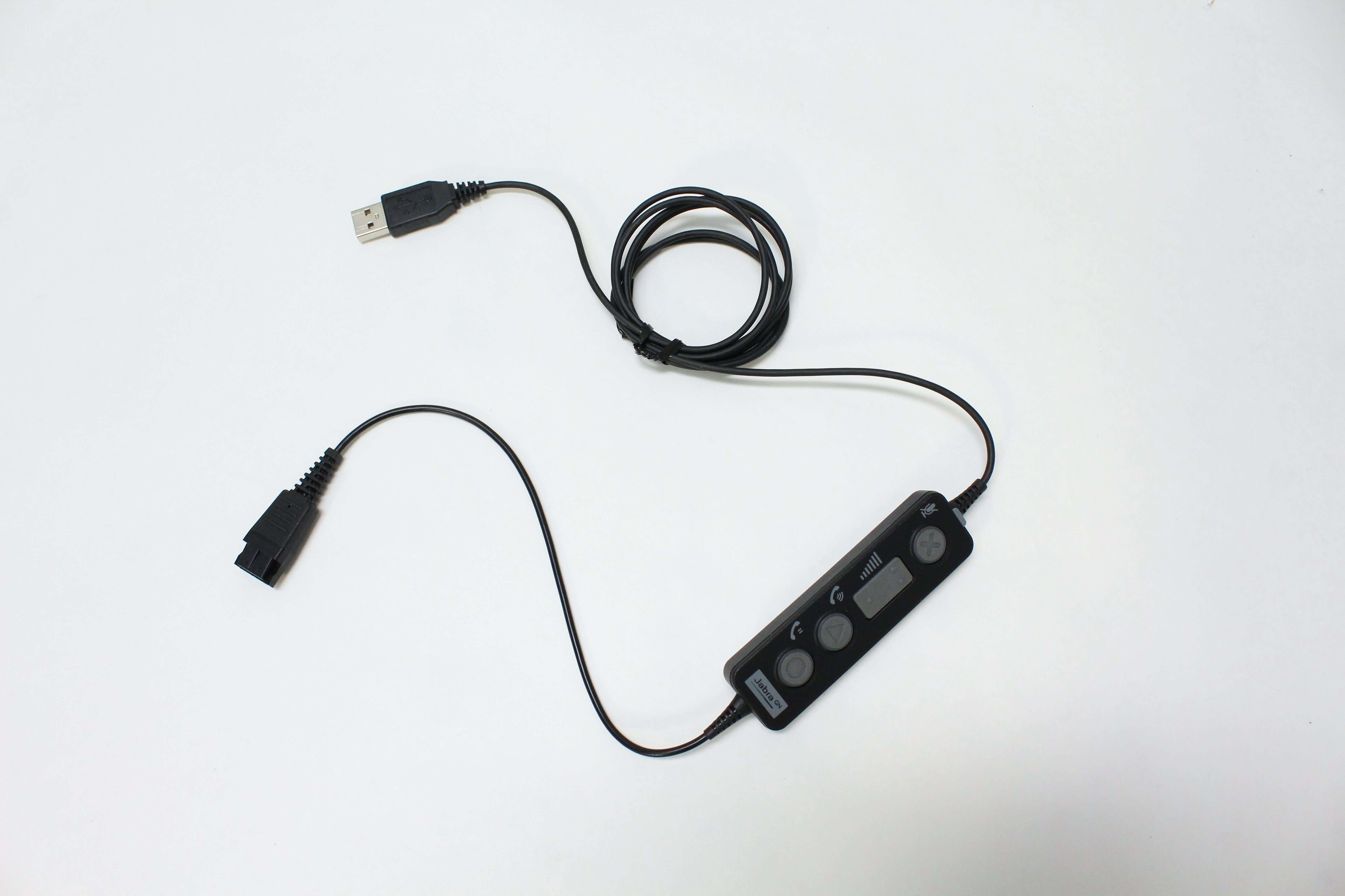 Jabra LINK 260 headset adapter USB (M) to Quick Disconnect Corded Headset 260-09