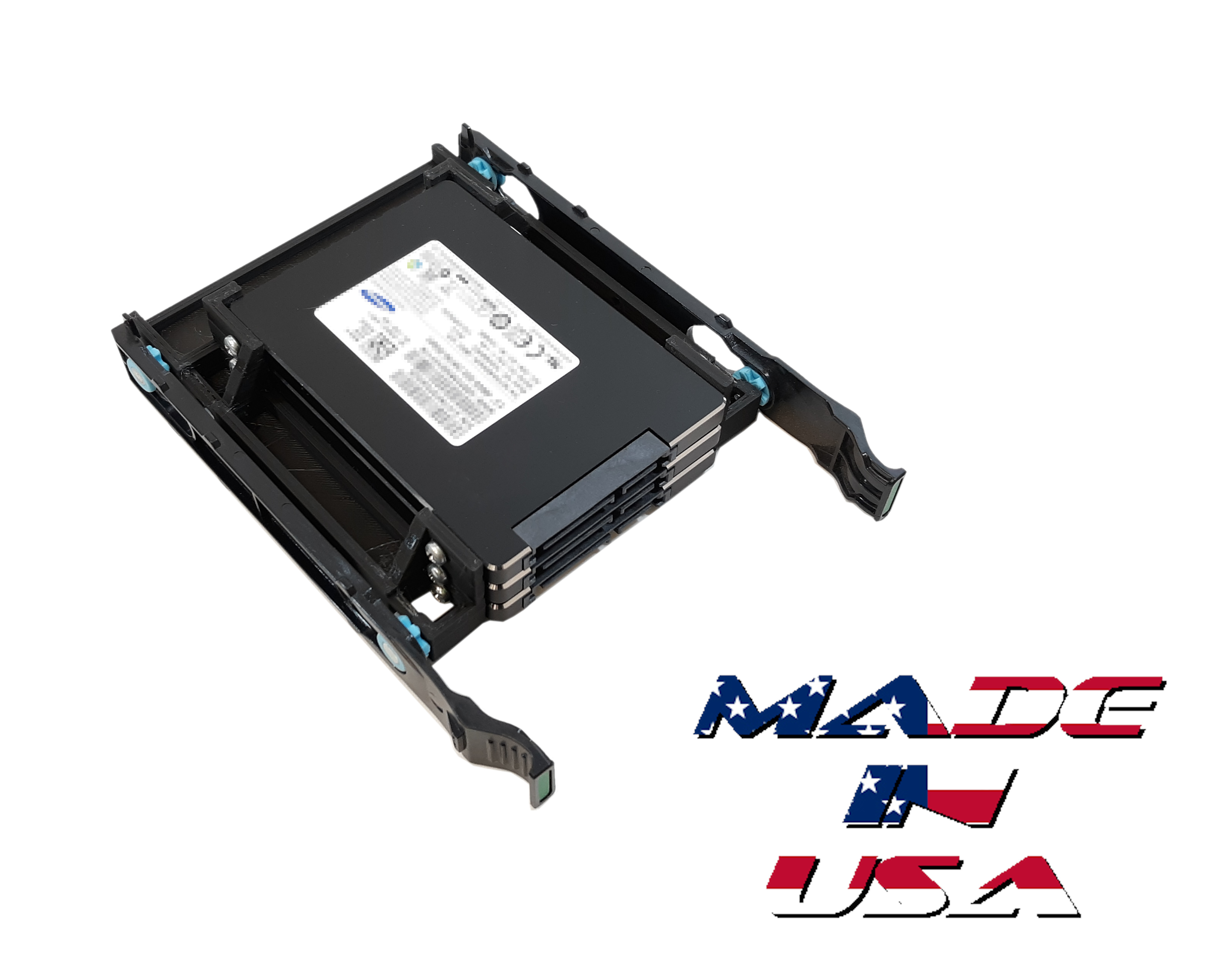 Dual SSD M.2 to SATA 2.5 Adapter Card / Drive Caddy Tray Sled mount
