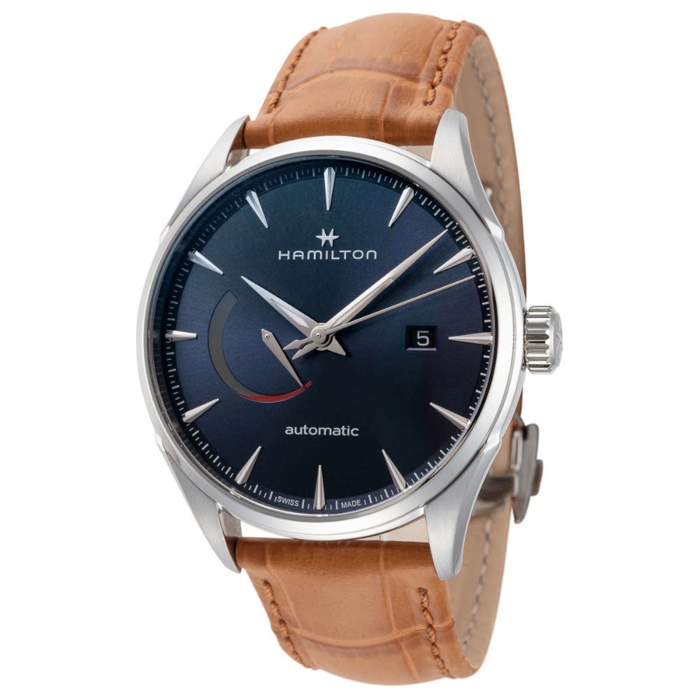 Hamilton Jazzmaster 42mm Men's Watch Power Reserve Auto Blue Dial H32635541 - Click Image to Close