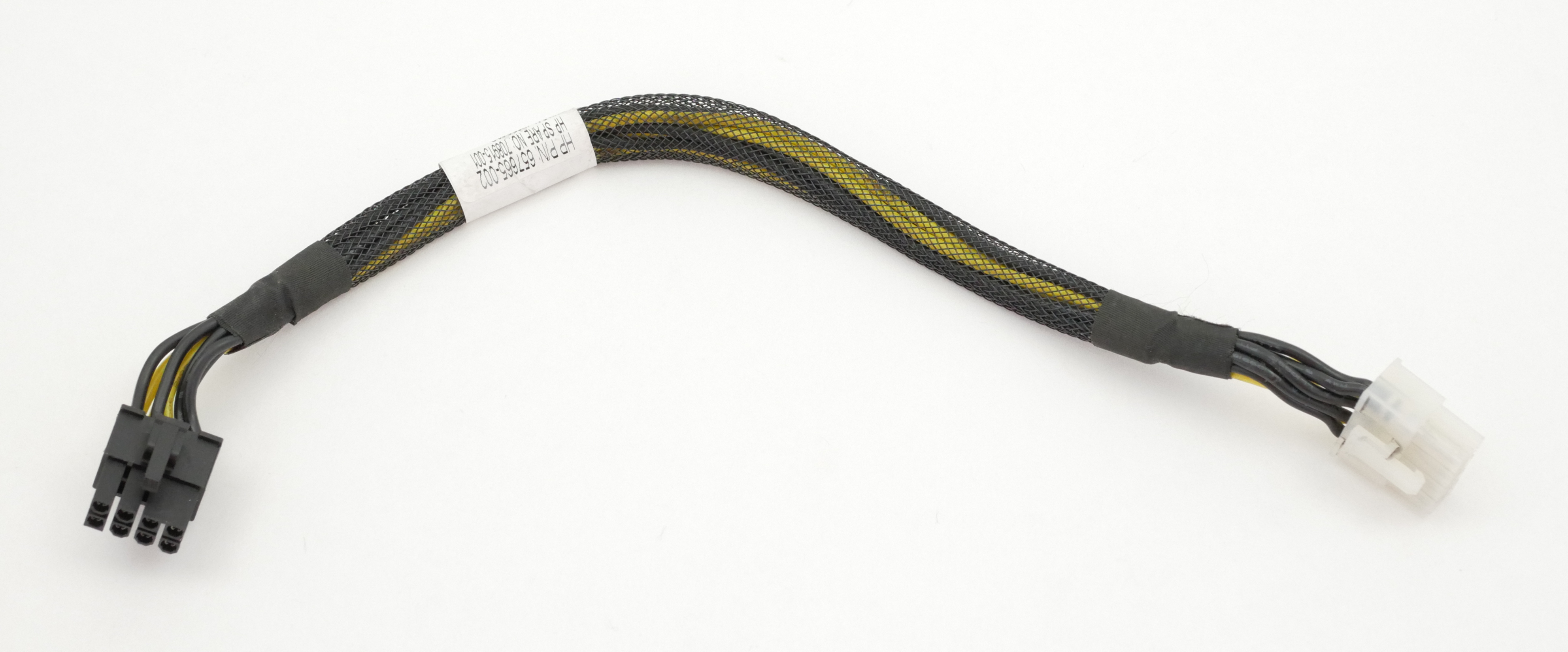 HP GPU Power Cable for SL250 G8 11" 8pin to 8pin 657665-002 708915-001 - Click Image to Close