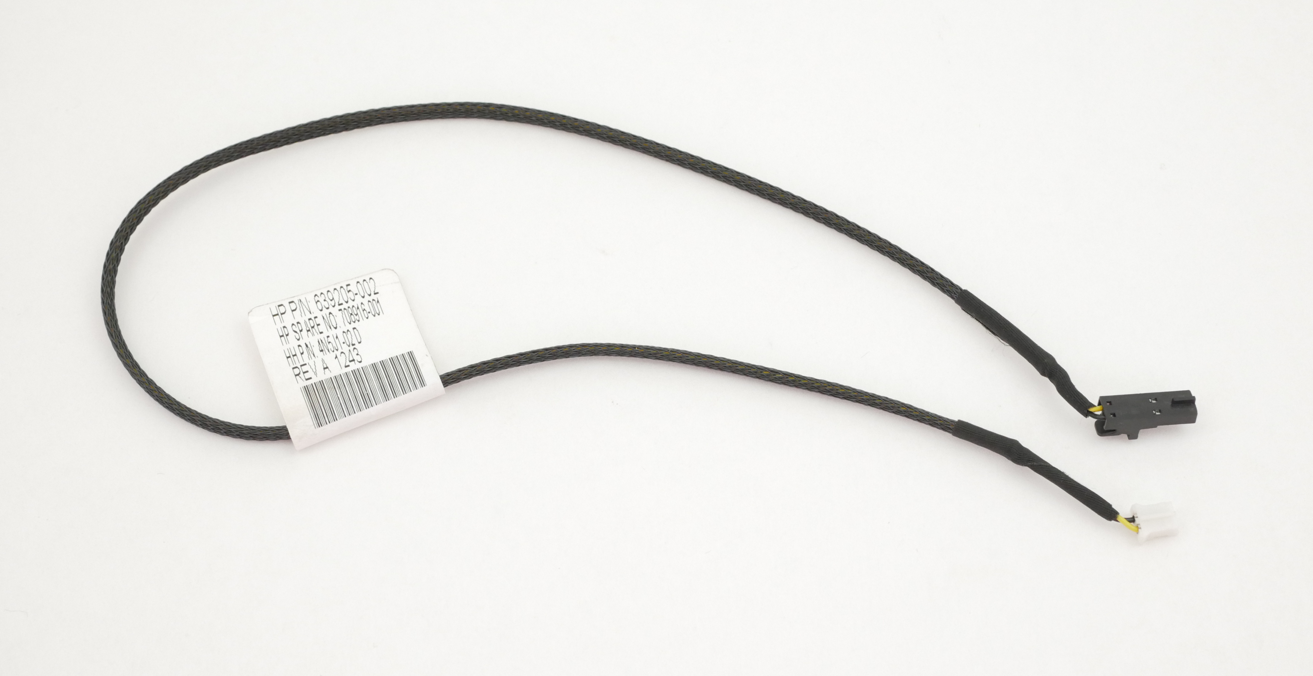 HP GPU Power Capping Cable for SL250S G8 16" 2pin to 2pin 639205-002 708916-001